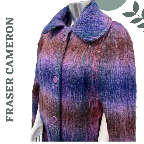 Vintage Scottish Mohair Wool Coat | Cape Fraser Cameron - Picture 5 of 7